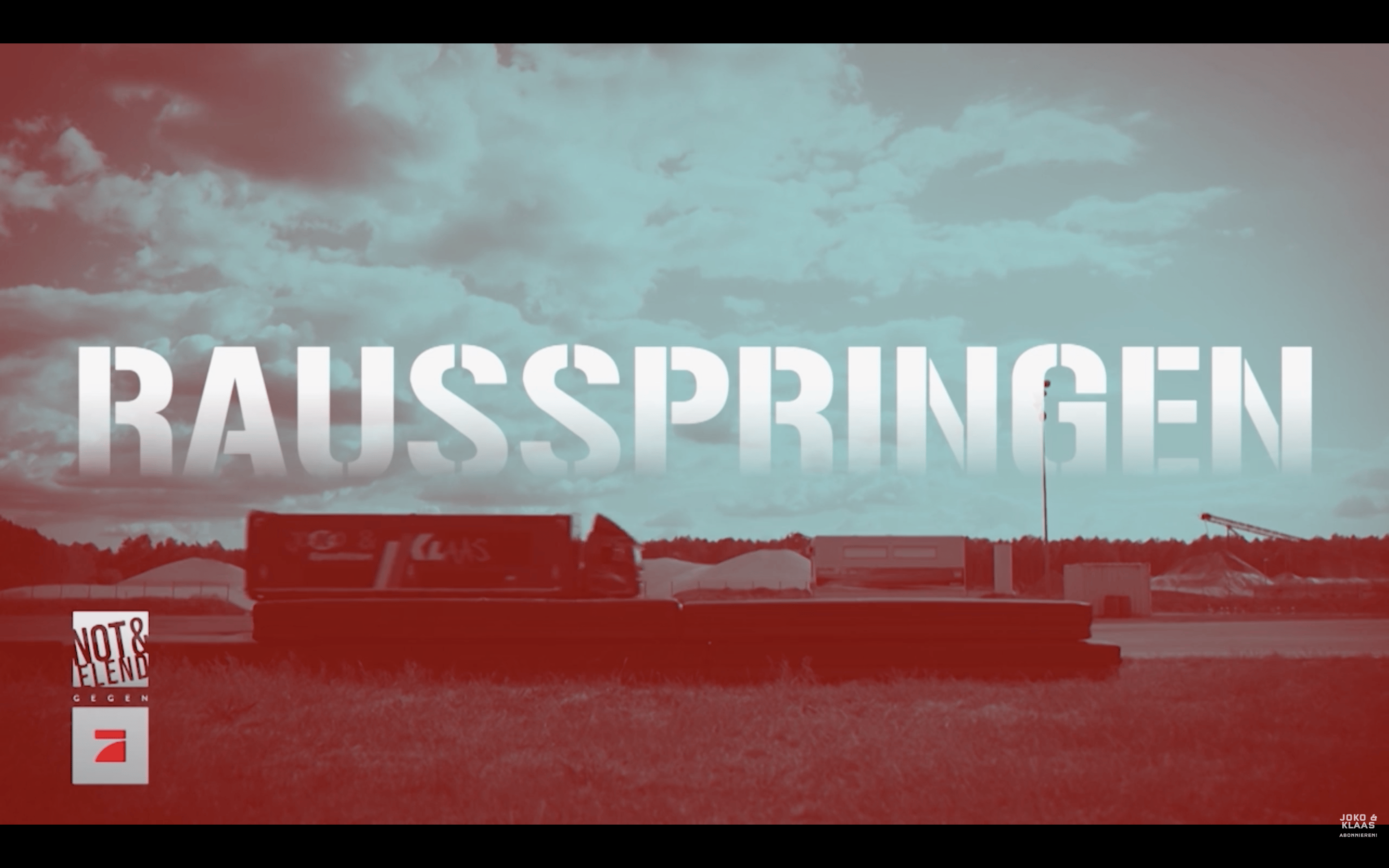 Stuntlizenz — Raussprüngen